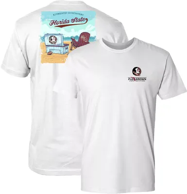 FloGrown Men's Florida State Seminoles White Lakeside T-Shirt