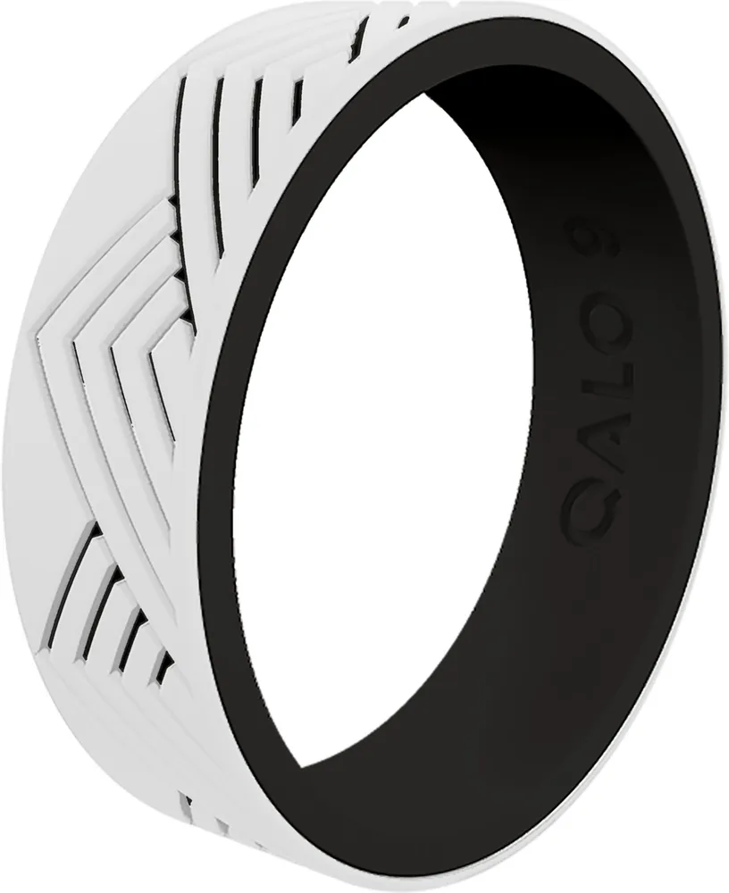 Qalo Women's Mountain Strata Silicone Ring