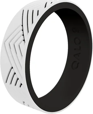 Qalo Women's Mountain Strata Silicone Ring