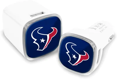 SOAR Houston Texans 2-Pack Charger Set
