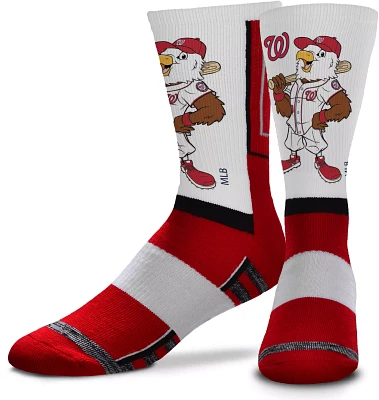 For Bare Feet Washington Nationals Mascot Socks