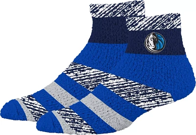 For Bare Feet Dallas Mavericks Rainbow Cozy Socks