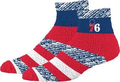 For Bare Feet Philadelphia 76ers Rainbow Cozy Socks