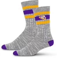 For Bare Feet LSU Tigers Alpine Crew Socks