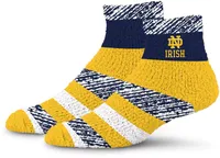 For Bare Feet Notre Dame Fighting Irish Stripe Cozy Socks