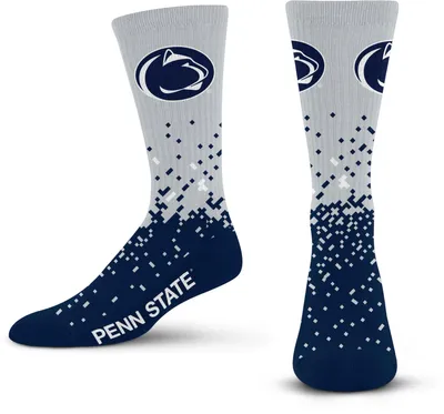 For Bare Feet Penn State Nittany Lions Spray Zone Crew Socks