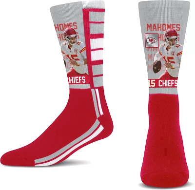 For Bare Feet Kansas City Chiefs Patrick Mahomes #15 Refresh Socks