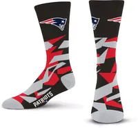 For Bare Feet New England Patriots Shattered Camo Socks