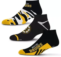 For Bare Feet Boston Bruins 3-Pack Camo Socks