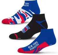 For Bare Feet New York Rangers 3-Pack Camo Socks