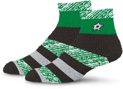 For Bare Feet Adult Dallas Stars Rainbow Cozy Socks