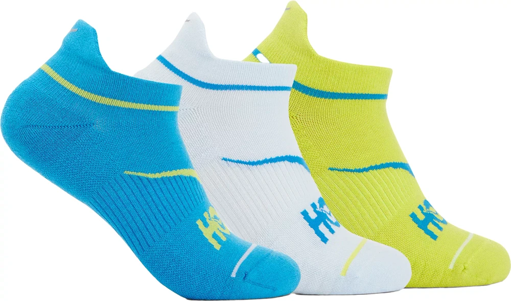 Hoka Unisex No-Show Run Socks - 3 Pack