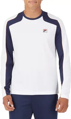 FILA Men's Solar Power Long Sleeve Crewneck T-Shirt