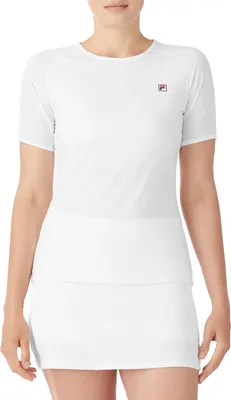 FILA Women's Whiteline Short Sleeve Shirt