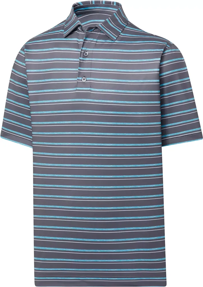 FootJoy Men's Space Dyed Stripe Golf Shirt