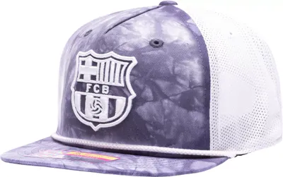 Fan Ink FC Barcelona 2023 Woodstock Adjustable Snapback Hat