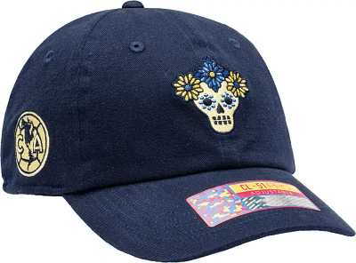 Fan Ink Adult Club America 2023 Dia De Los Muertos Adjustable Hat