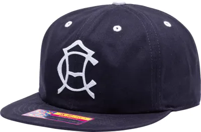 Fan Ink Adult Club America 2023 Logo Navy Snapback Hat