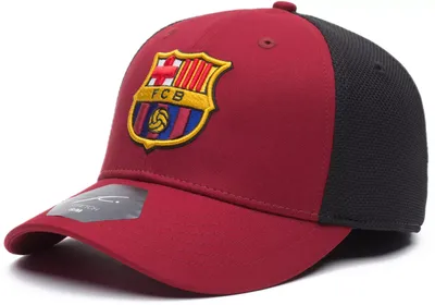 Fan Ink Adult FC Barcelona 2023 Breakaway Red Fitted Hat
