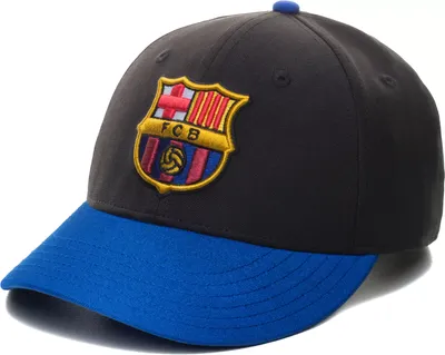 Fan Ink Adult FC Barcelona 2023 Core Black Adjustable Hat