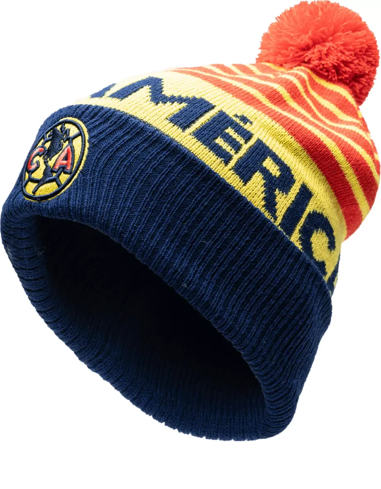 Fan Ink Adult FC Barcelona 2023 Aspen Multi Pom Knit Beanie