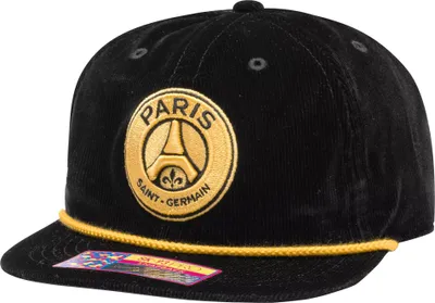 Fan Ink Paris Saint-Germain Cord Black Adjustable Hat