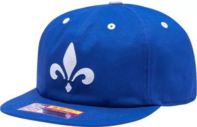 Fan Ink Adult Paris Saint-Germain 2023 Logo Navy Snapback Hat