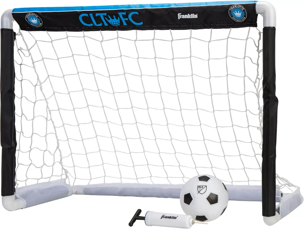 Franklin Charlotte FC Indoor Mini Soccer Goal Set