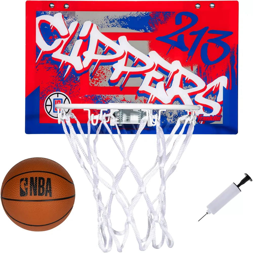 Franklin Los Angeles Clippers Over The Door Hoop Set