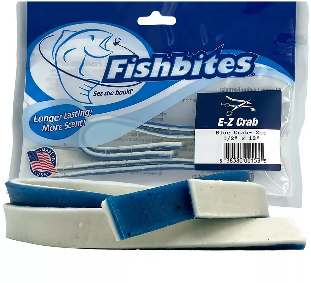 Fishbites E-Z Crab Blue Crab Saltwater Bait