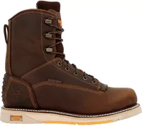 Georgia Boots Men's 8" Waterproof Lace-Up Wedge Work Boots