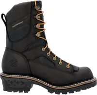 Georgia Boots Men's LTX 9" Logger Waterproof Work