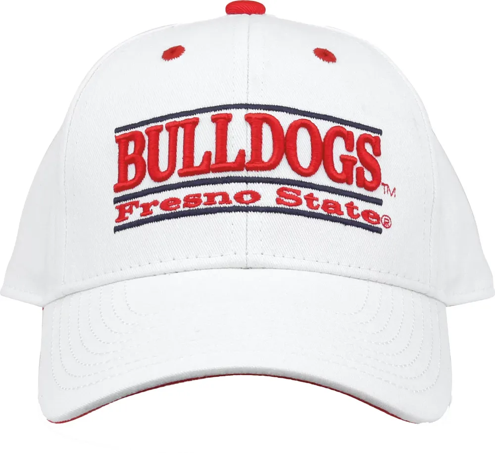 The Game Men's Fresno State Bulldogs White Nickname Adjustable Hat