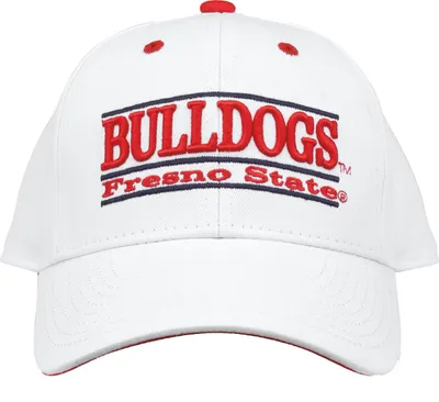 The Game Men's Fresno State Bulldogs White Nickname Adjustable Hat