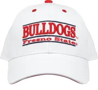 The Game Men's Fresno State Bulldogs White Nickname Adjustable Hat