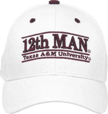The Game Men's Texas A&M Aggies White Nickname Adjustable Hat