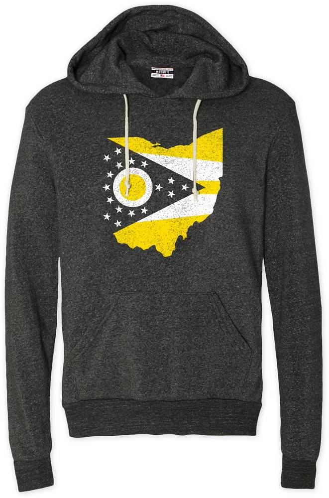 Where I'm From Adult Columbus Black State Flag Hoodie