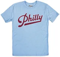 Where I'm From Philadelphia Philly Slash Light Blue T-Shirt