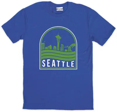 Where I'm From Seattle Blue Key Sky T-Shirt