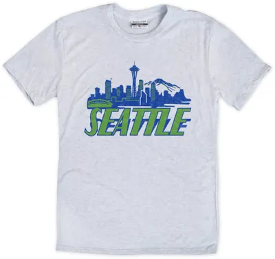 Where I'm From Seattle Off White Skyline  T-Shirt