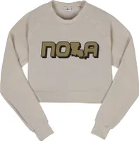 Where I'm From Adult New Orleans Off White State Font Fleece Crewneck Sweater