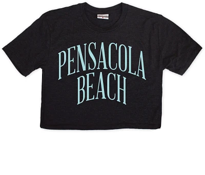Where I'm From Women's Pensacola Beach City Arch Cropped T-Shirt