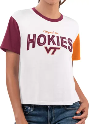 G-III for Her Women's Virginia Tech Hokies White Sprint T-Shirt