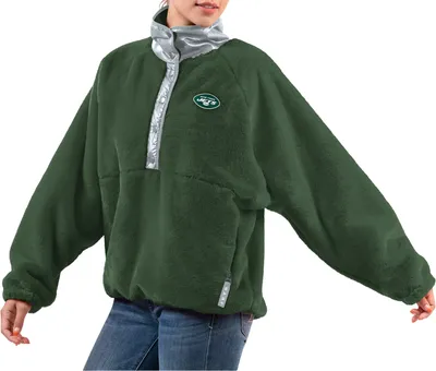G-III for Her Women's New York Jets Centerfield Green Jacket
