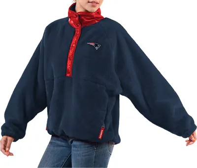 G-III for Her Women's New England Patriots Centerfield Navy Jacket