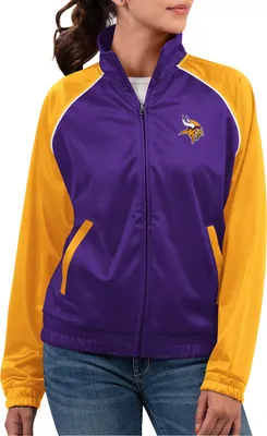 G-III for Her Women's Minnesota Vikings Purple Show Up Jacket