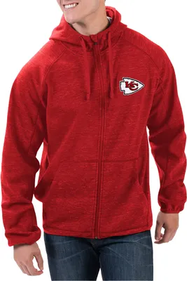 G-III Men's Kansas City Chiefs Playmaker Red Full-Zip Jacket