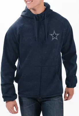 G-III Men's Dallas Cowboys Playmaker Full-Zip Navy Jacket
