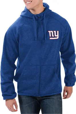 G-III Men's New York Giants Playmaker Royal Full-Zip Jacket
