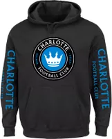 Profile Varsity Big & Tall 3-Hit Charlotte FC Pullover Hoodie